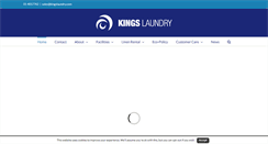 Desktop Screenshot of kingslaundry.com