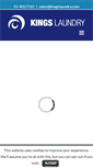 Mobile Screenshot of kingslaundry.com